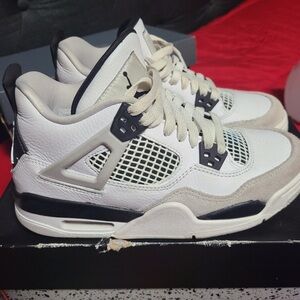 Military black jordan 4s